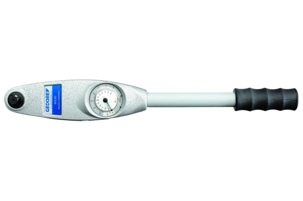RS PRO Dial Torque Wrench, 40 → 200Nm, 1/2 in Drive, Square Drive